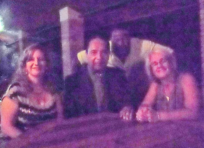 Kate, Jean-Claude Duvalier, Fito, Kathy (March 2011)