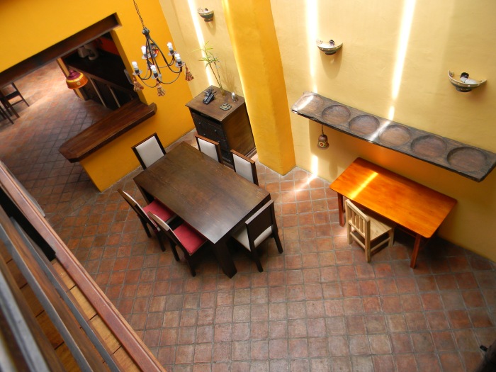 We've rented a temporary, colonial home in the center of downtown Cuenca--el Centro.