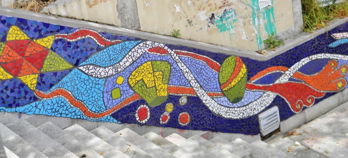 Mosaic mural--