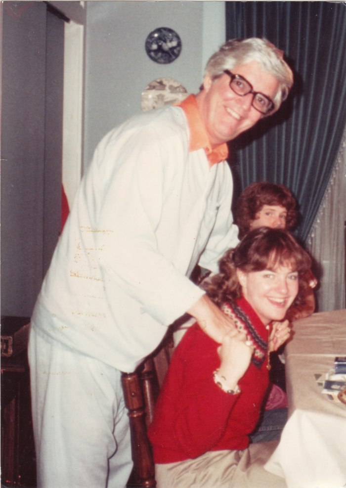 My Dad and I on my19th birthday, just 6 weeks before his death--