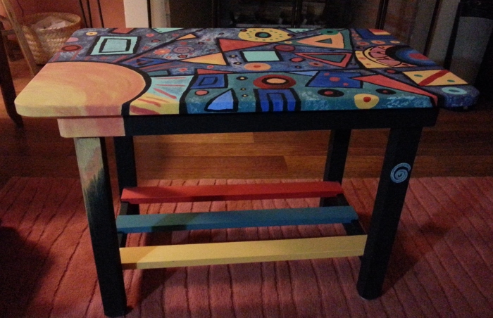 Rita's completed table!