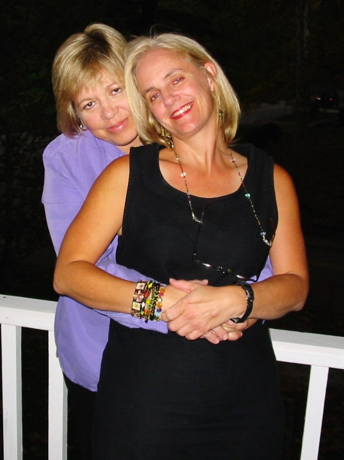 Sara and Kathy in 2006--