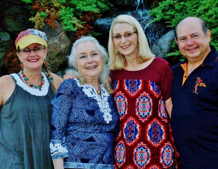 Kathy, Madrina, Jacqueline, and Danny