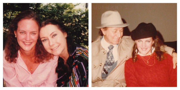 With my Godparents when I was a kid--